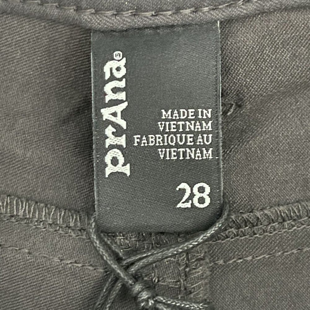 NWT prAna Brion Short 11" Inseam 28 Charcoal Abrasion Resistant Reinforced Rivet - Picture 12 of 16